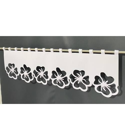 Zazdrostka ażurowa na szelkach 40x100cm