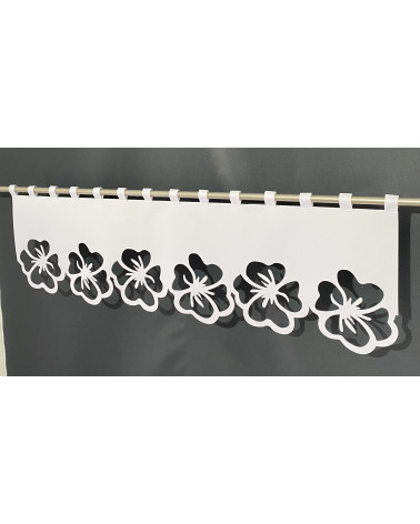 Zazdrostka ażurowa na szelkach 40x100cm