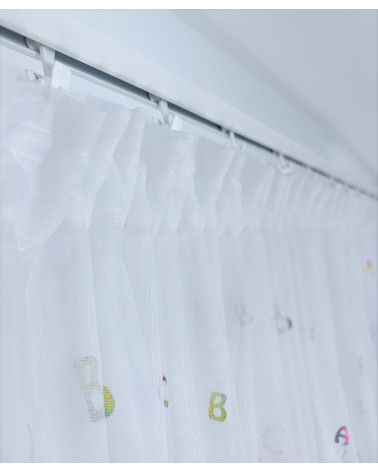 Firana dziecięca literki 150cm x 400cm