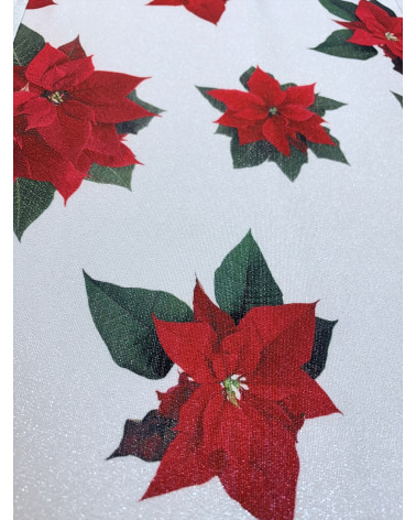 Nakładka na stół gwiazda betlejemska 40x140cm