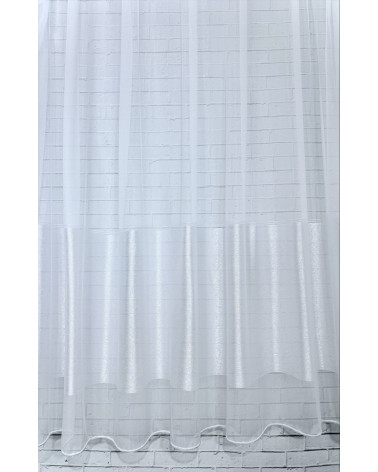 Firana z atłasowym dołem wysokość 290cm