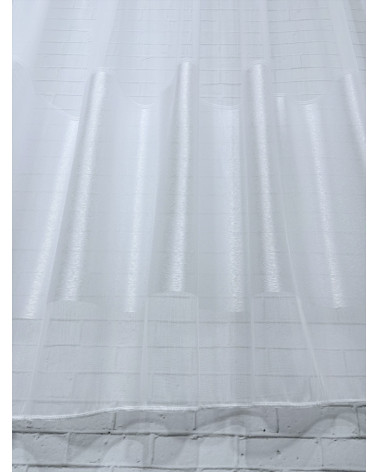 Firana z atłasowym dołem wysokość 290cm