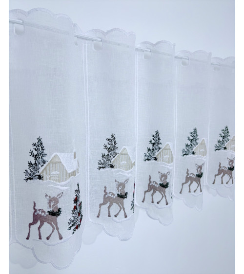 Zazdrostka z motywem świątecznym 40cm