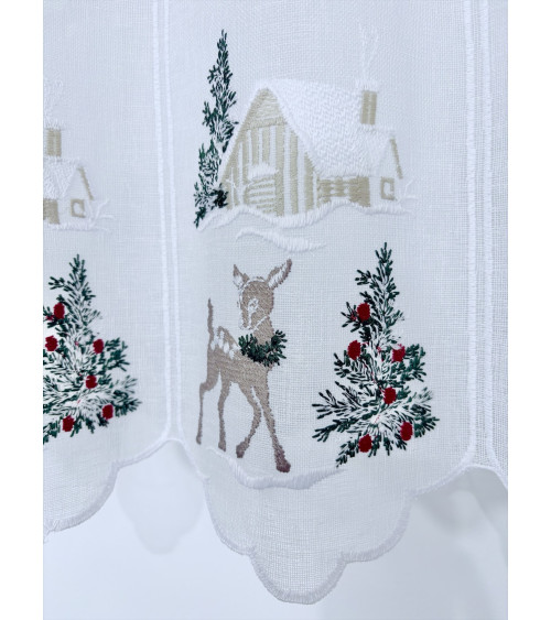 Zazdrostka z motywem świątecznym 40cm