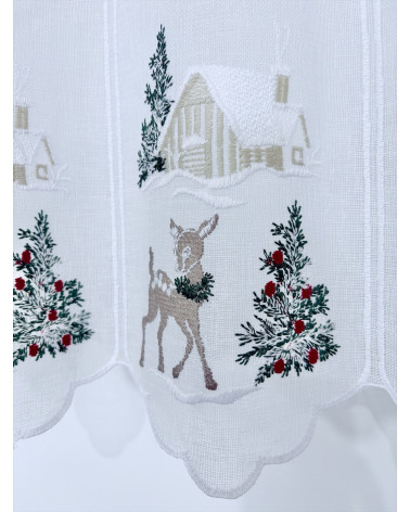 Zazdrostka z motywem świątecznym 40cm