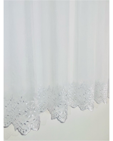 Firana z haftem wysokość 160cm