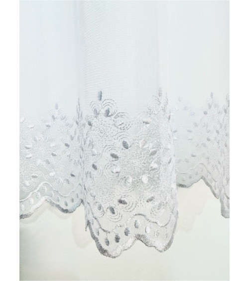 Firana z haftem wysokość 160cm