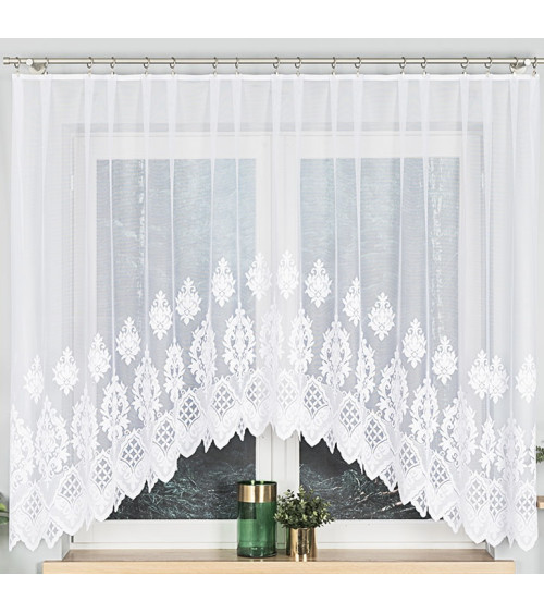 Firana żakardowa gotowa 160x300cm