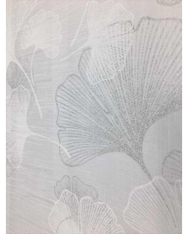 Firana panelowa dmuchawce z zakładką i ozdobną listwą szer. 60cm wys. 120cm x 2szt, 110cm x 1szt)