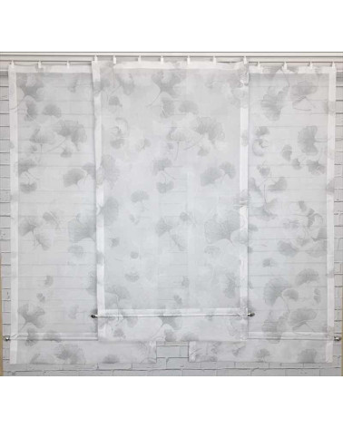 Firana panelowa dmuchawce z zakładką i ozdobną listwą szer. 60cm wys. 120cm x 2szt, 110cm x 1szt)