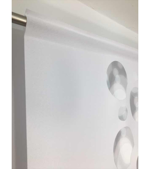 Panel ażurowy koła biało-szary szer.90cm, wys.120cm