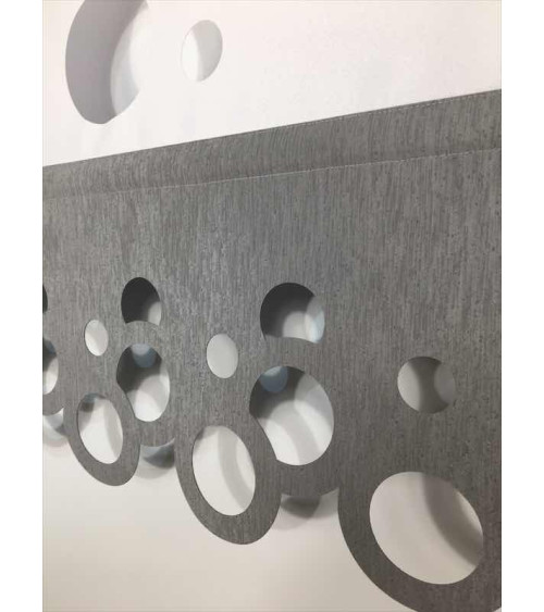 Panel ażurowy koła biało-szary szer.60cm, wys.120cm (1szt)