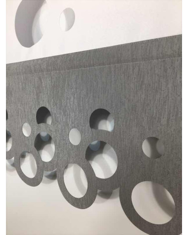 Panel ażurowy koła biało-szary szer.60cm, wys.120cm (1szt)