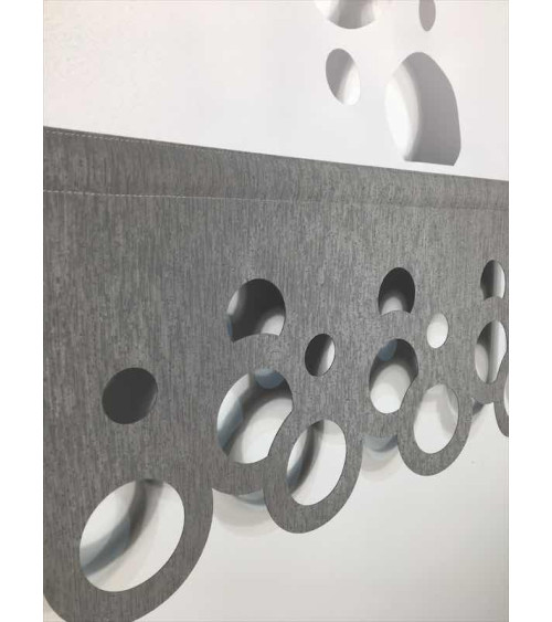 Panel ażurowy koła biało-szary szer.60cm, wys.120cm (1szt)