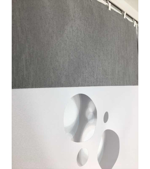 Panel ażurowy koła biało-szary szer.60cm, wys.120cm (1szt)