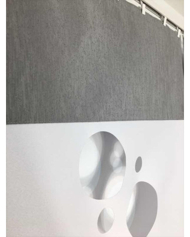 Panel ażurowy koła biało-szary szer.60cm, wys.120cm (1szt)