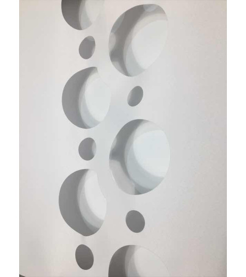 Panel ażurowy koła biało-szary szer.60cm, wys.120cm (1szt)