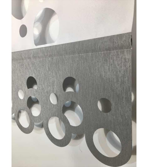 Panel ażurowy koła biało-szary szer.60cm, wys.120cm (1szt)