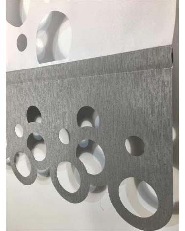 Panel ażurowy koła biało-szary szer.60cm, wys.120cm (1szt)