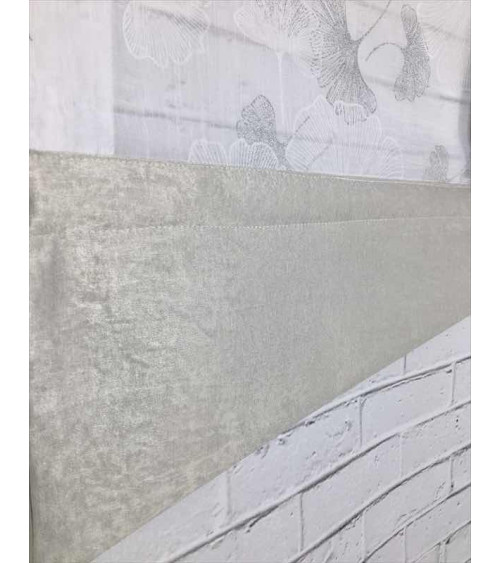 Firana panelowa szare dmuchawce szer.60cm wys.130x2szt, 110x1szt