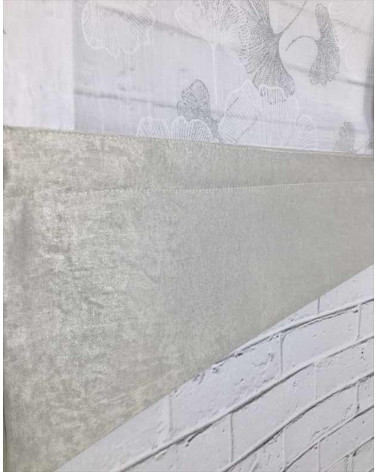 Firana panelowa szare dmuchawce szer.60cm wys.130x2szt, 110x1szt