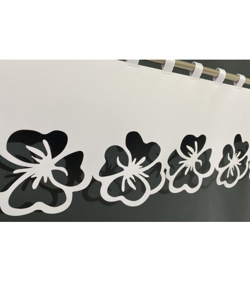 Zazdrostka ażurowa na szelkach 40x100cm