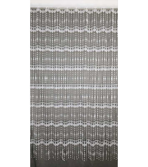 Firana gipiurowa frędzle wys. 160cm