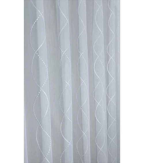 Firana haftowane perełki wys. 280cm