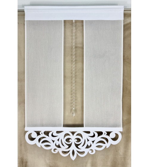 Panel z ażurem i girlandą szer 80cm wys 130cm