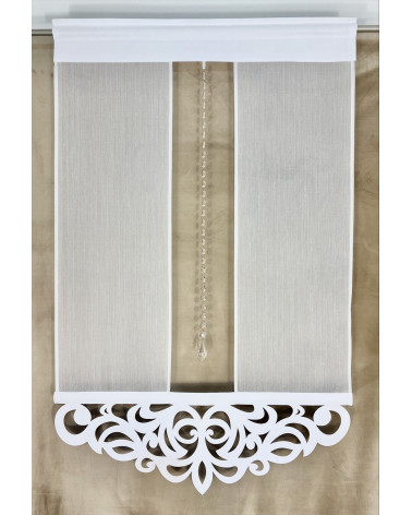 Panel z ażurem i girlandą szer 80cm wys 130cm