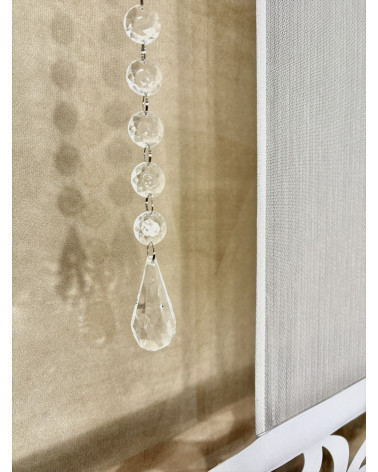 Panel z ażurem i girlandą szer 80cm wys 130cm