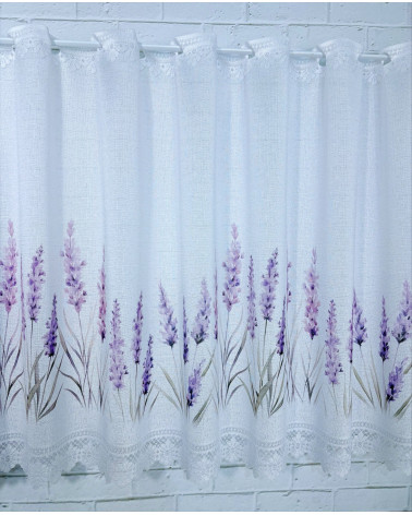 Zazdrostka żakardowa lawenda wys.70cm