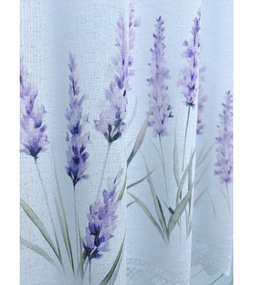 Zazdrostka żakardowa lawenda wys.70cm