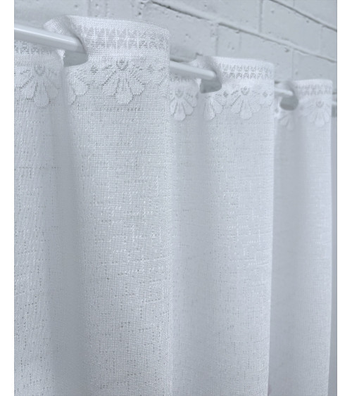 Zazdrostka żakardowa lawenda  wys.50cm